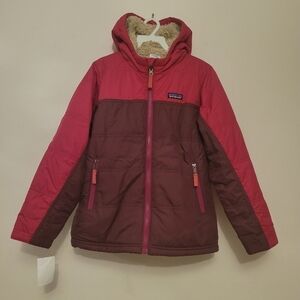 NWT Patagonia kids Reversible winter jacket,M (10) Girls